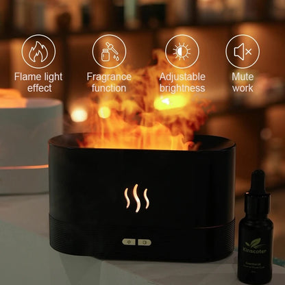 FlameGlow ultralyds diffuser for æterisk olie