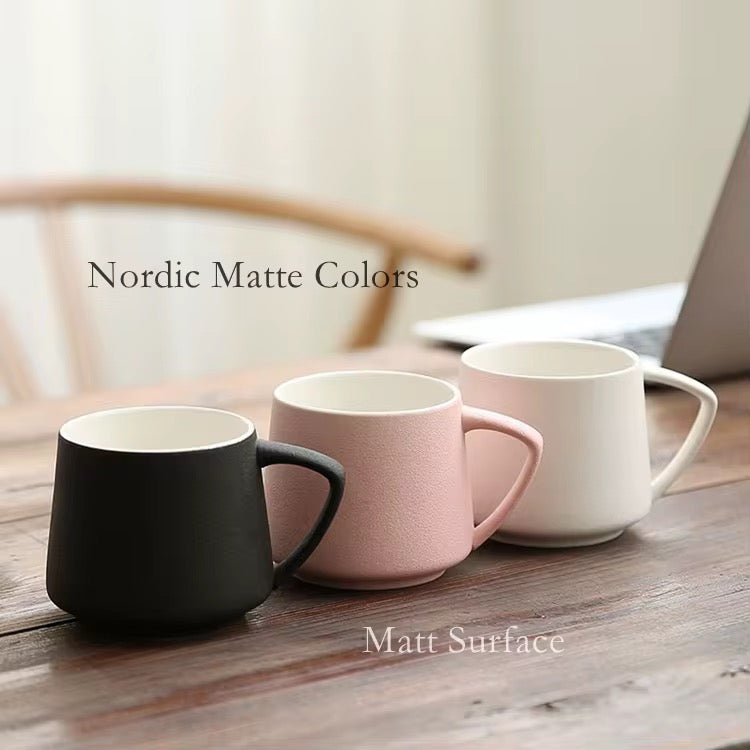 Nordic Matte Ceramic Coffee Cup