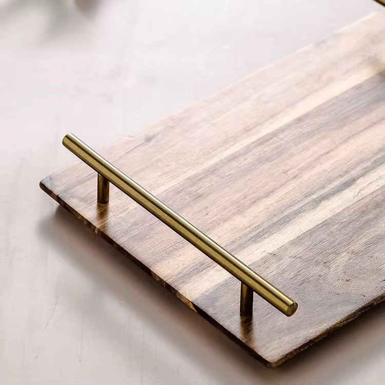 Luxury Acacia Wooden Serving Tray