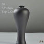 Creative Black Nordic Ceramic Cube Vase