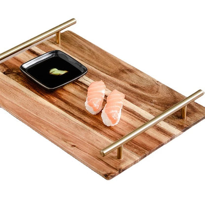 Luxury Acacia Wooden Serving Tray